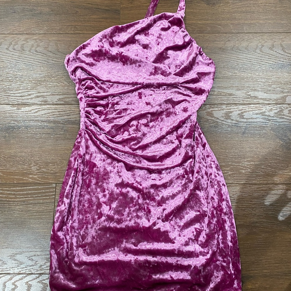 Cotton Candy LA Velvet Dress